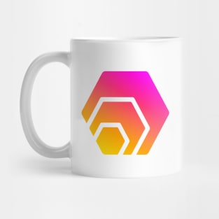 HEX Crypto Hexagon Logo Mug